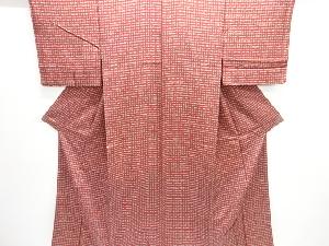 糸巻き模様小紋着物